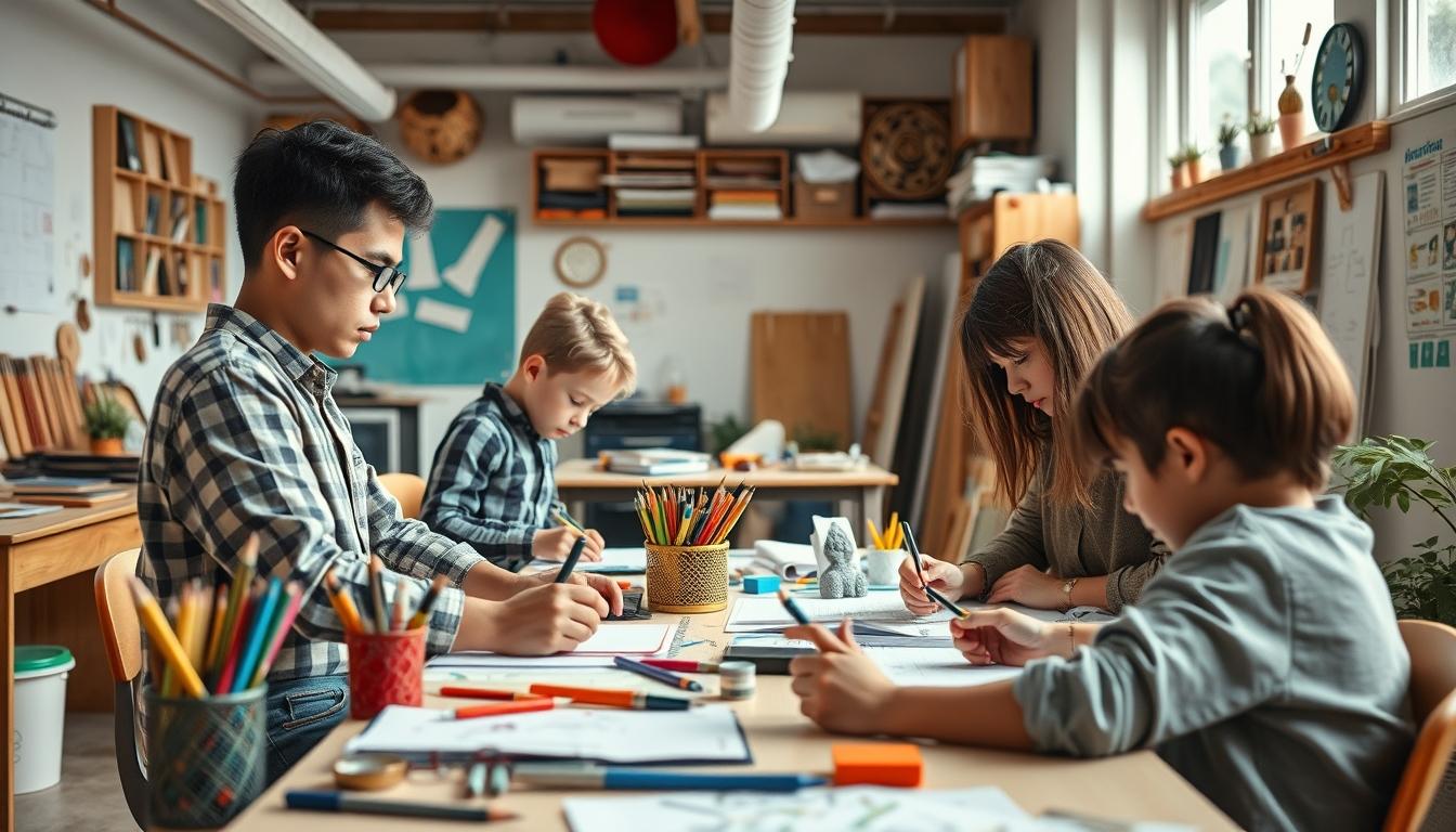 Student using online courses for flexible education